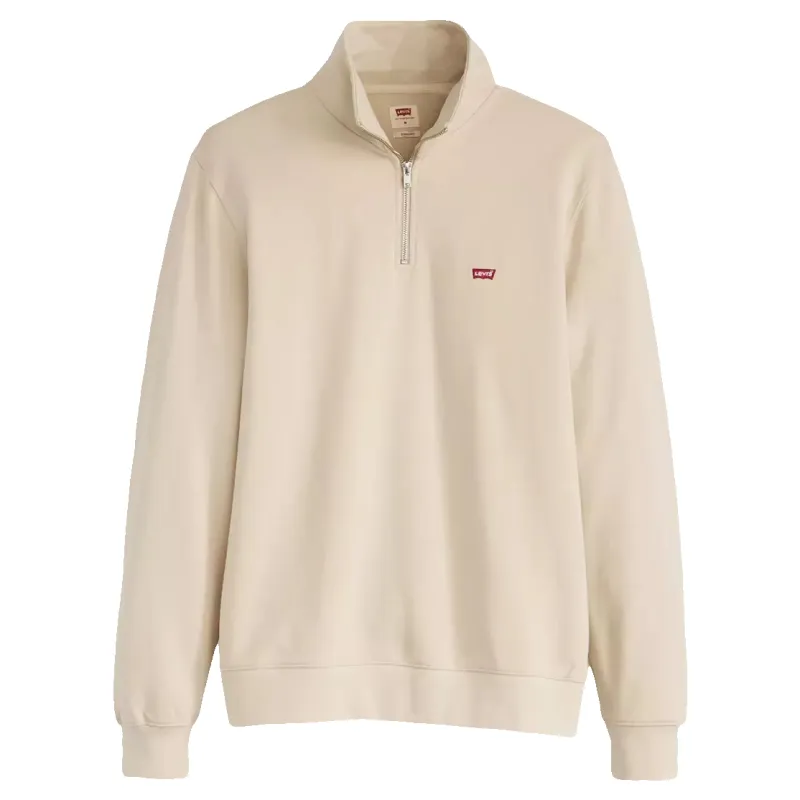 Levi's Original Housemark 1/4 Zip Sweatshirt made by Levi's