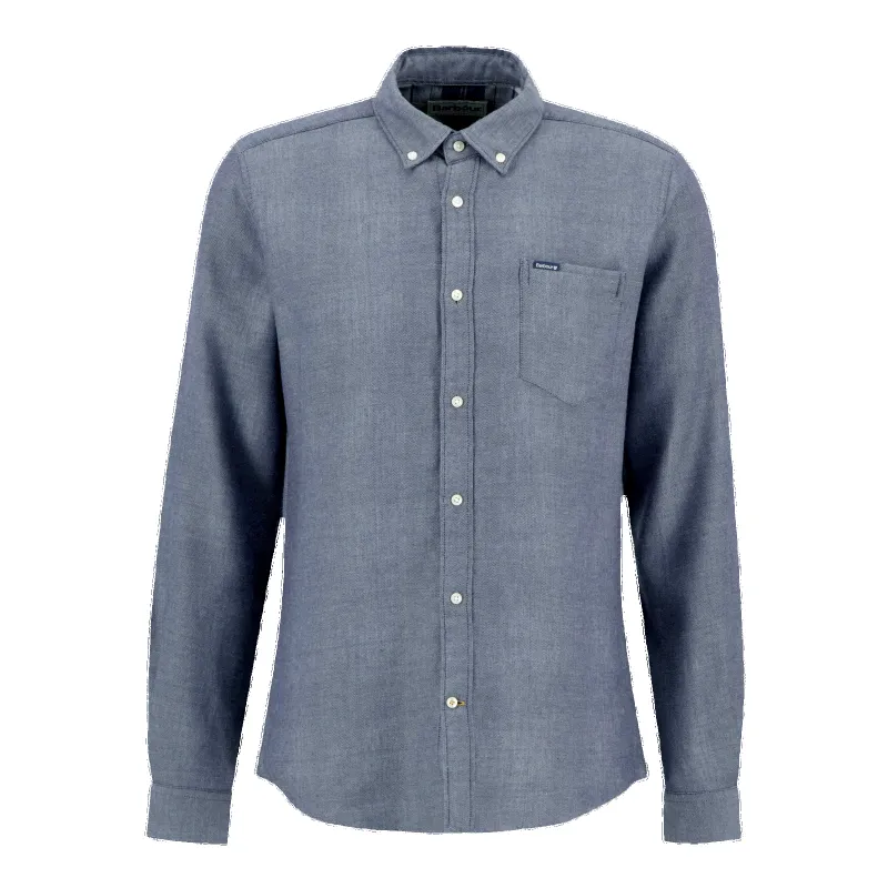 Barbour Buckley Tailored Herringbone Shirt sold by Coes