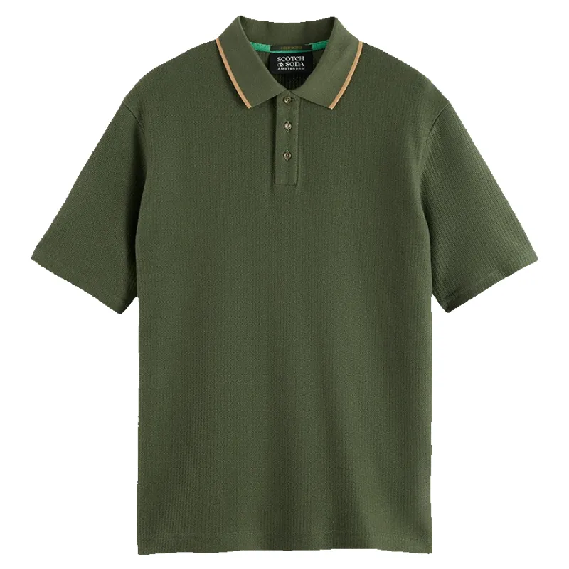 Scotch & Soda Textured Polo sold by Coes