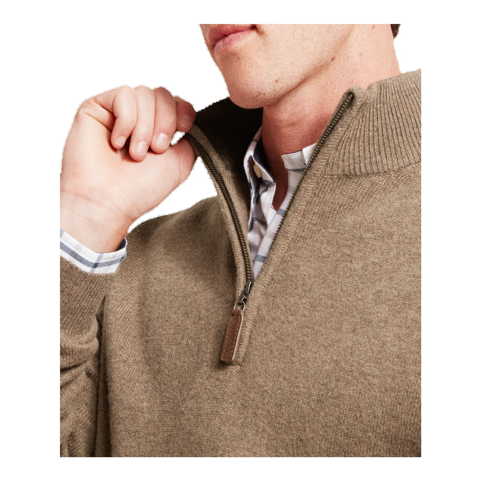 Schoffel Lewis Lambswool 1/4 Zip Jumper sold by Coes product image thumbnail 5