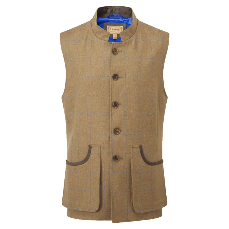 Schoffel Holcot Tweed Waistcoat sold by Coes