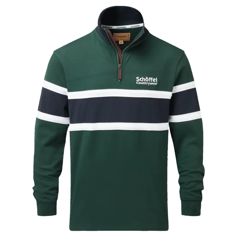 Schoffel Exmouth Heritage 1/4 Zip Sweatshirt sold by Coes