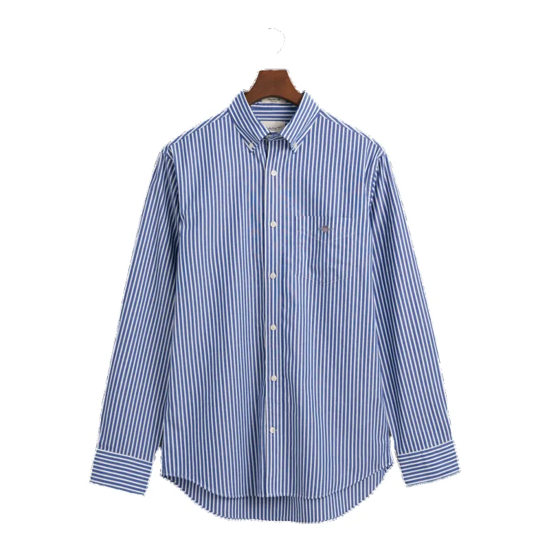 GANT Regular Fit Striped Poplin Shirt sold by Coes