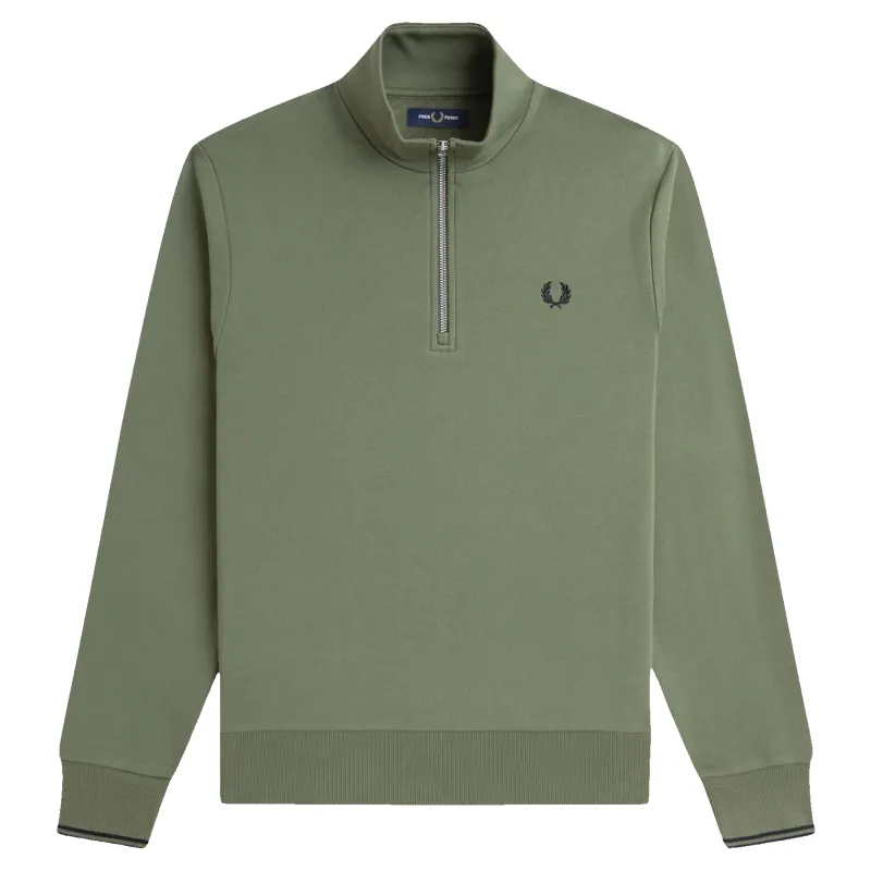 Fred Perry Half Zip Sweatshirt sold by Coes
