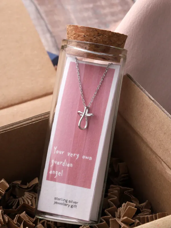 Attic Creations Your Own Guardian Angel Necklace sold by Coes