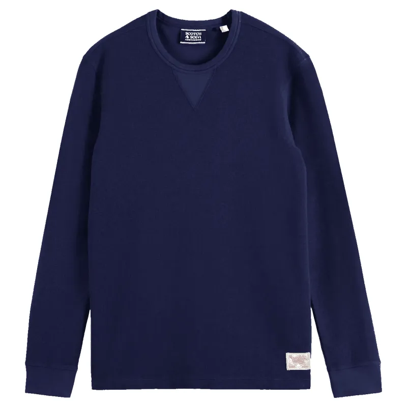 Scotch & Soda Waffle Long Sleeve T-Shirt sold by Coes