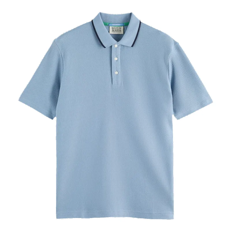 Scotch & Soda Relaxed Fit Structured Polo sold by Coes