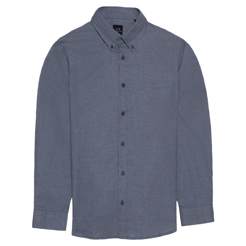 Armani Exchange Yarn Dyed Shirt sold by Coes