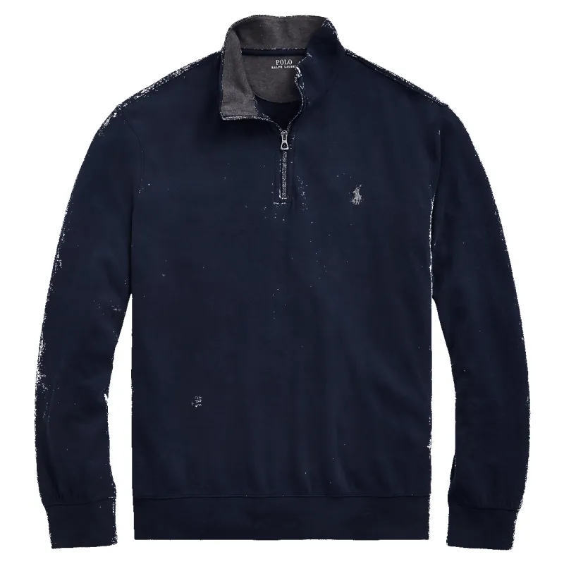 Polo Ralph Lauren Long Sleeve Luxury Jersey 1/4 Zip Knit made by Polo by Ralph Lauren