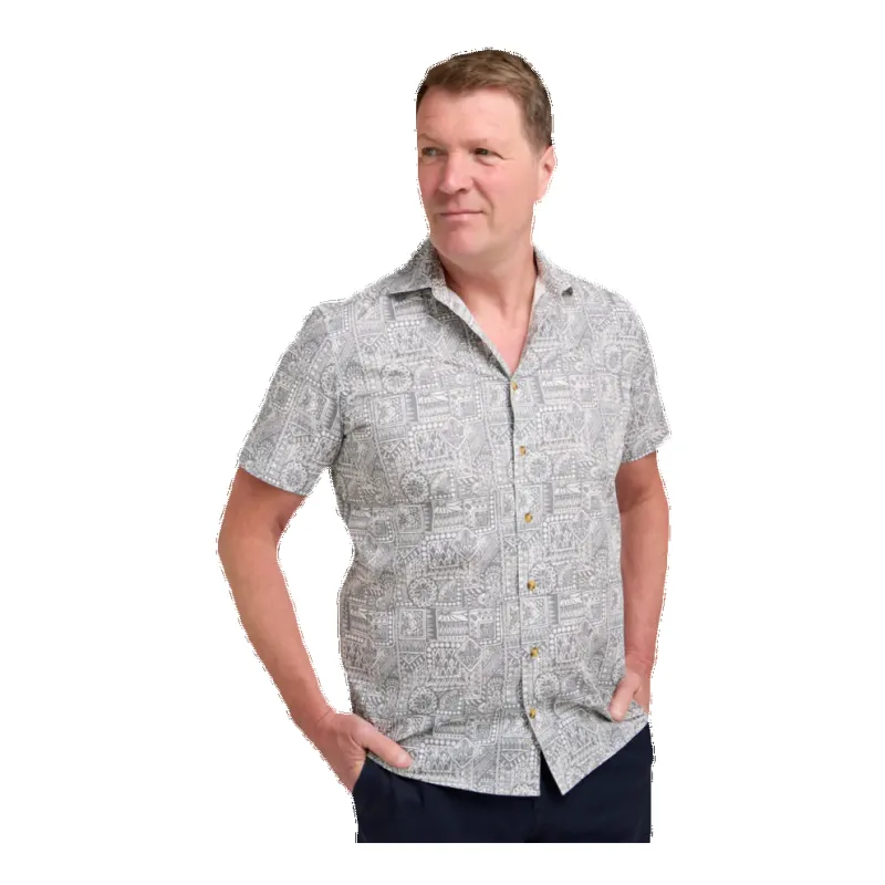 Double Two Printed Short Sleeve Shirt sold by Coes