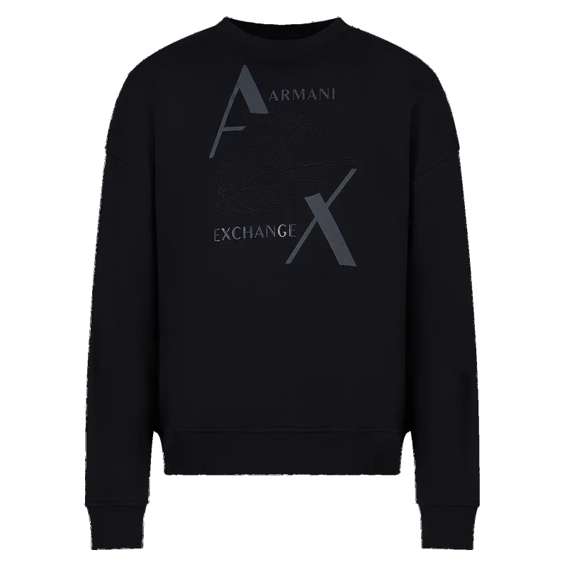 Armani Exchange Eagle Logo Sweatshirt made by Armani Exchange