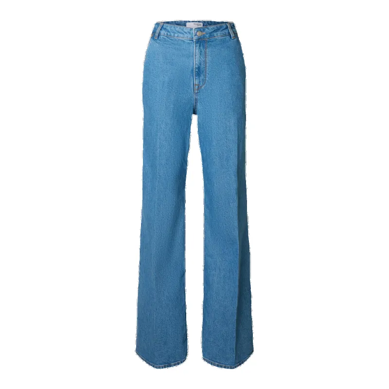 Selected Femme Evelyn Wide Jeans sold by Coes
