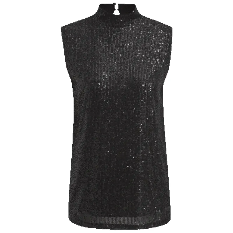 Smith & Soul Sequin Sleeveless Blouse sold by Coes