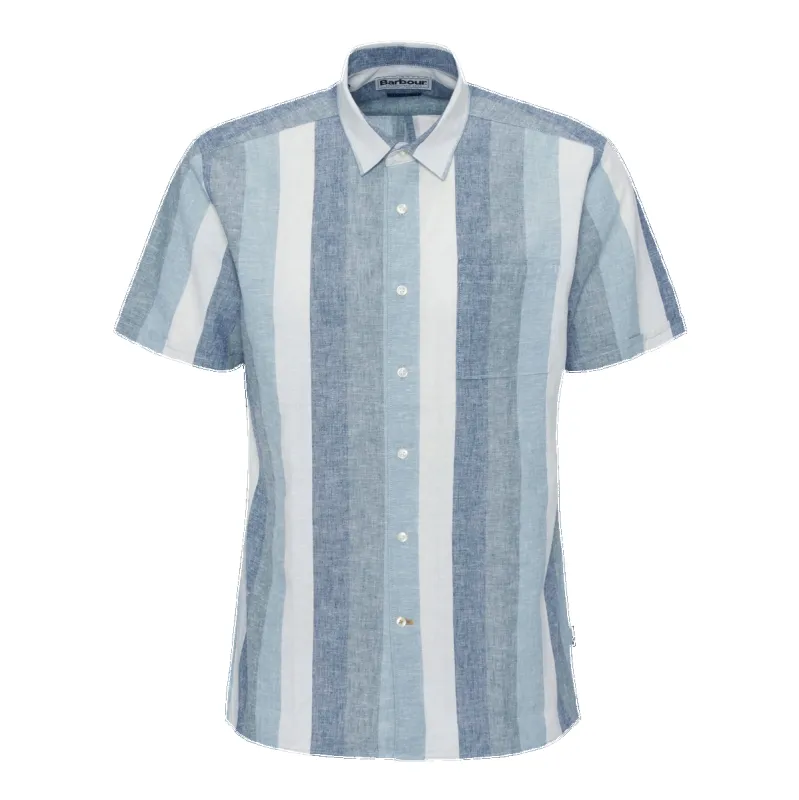 Barbour Portwell Summer Fit Short Sleeve Shirt sold by Coes