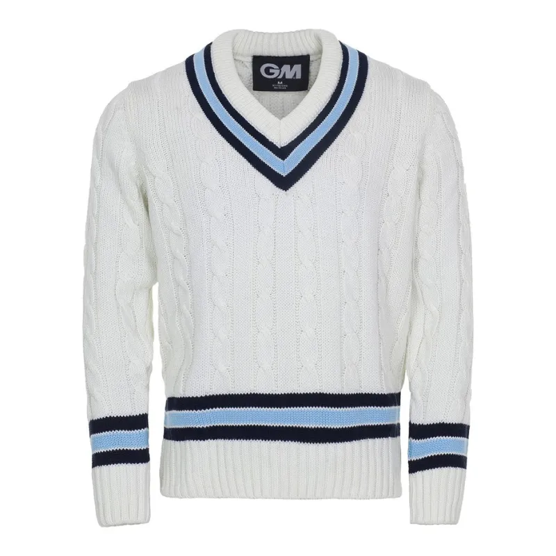 Gunn & Moore Cricket Sweater With Trim sold by Coes