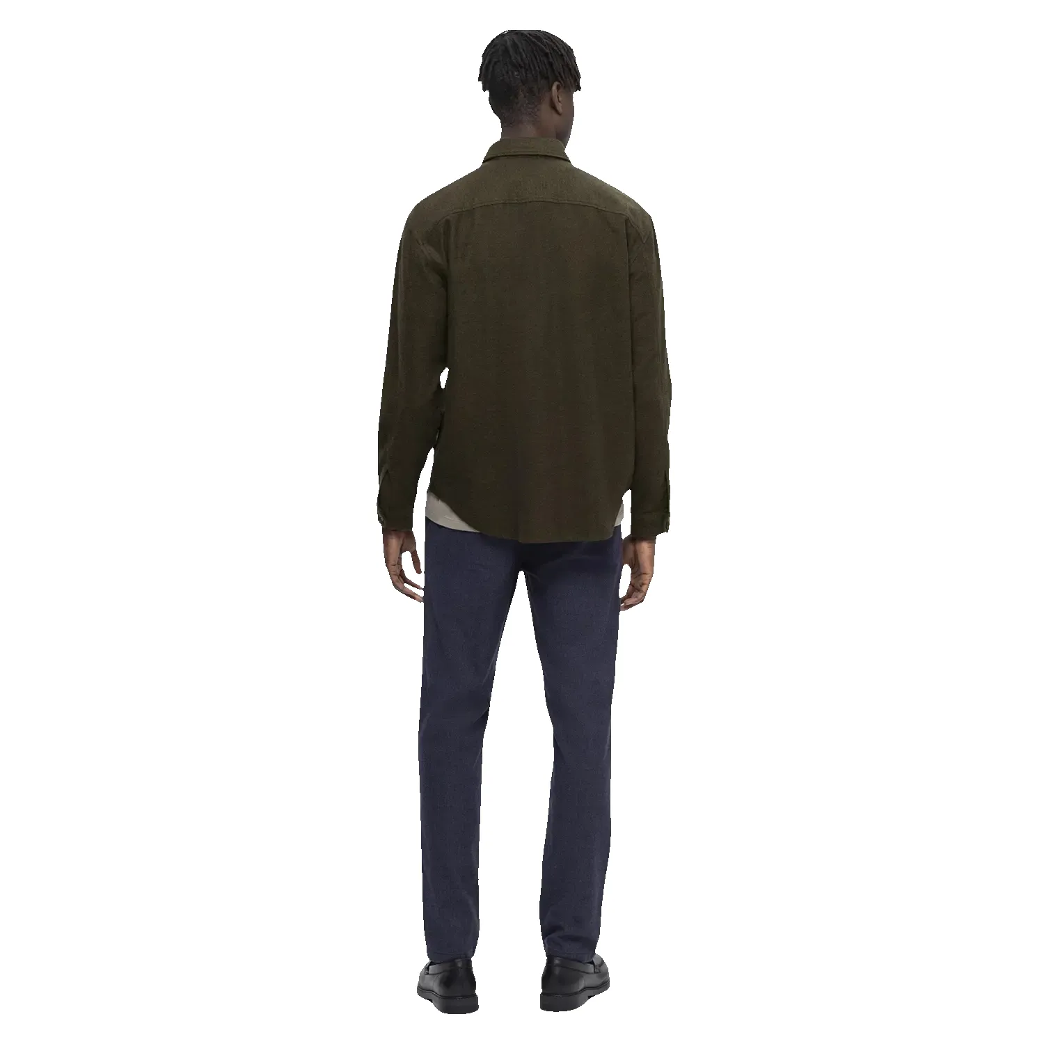 Selected Mason Twill Long Sleeve Overshirt sold by Coes product image thumbnail 4