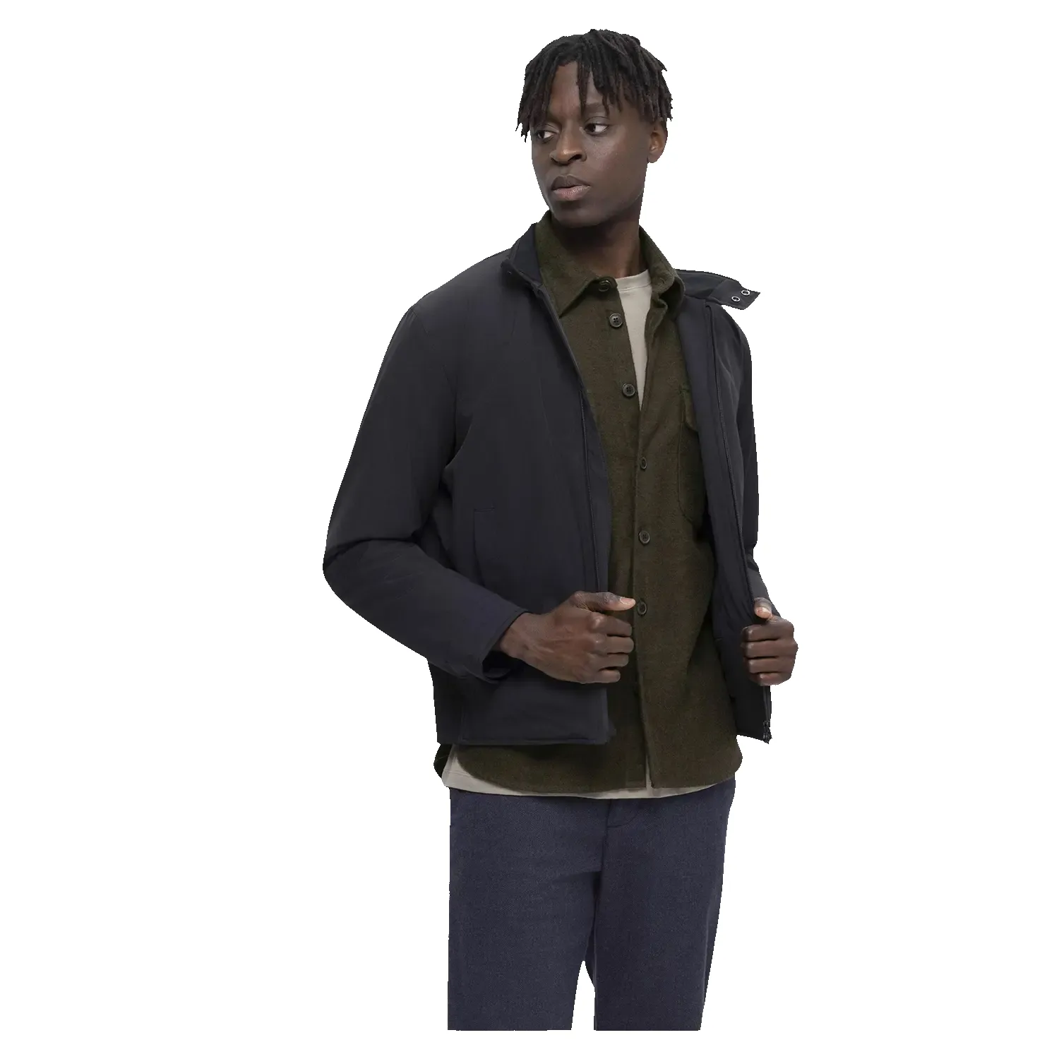 Selected Mason Twill Long Sleeve Overshirt sold by Coes product image thumbnail 2