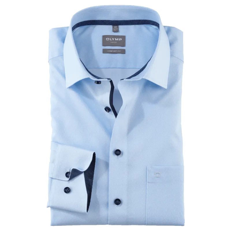 Olymp Patterned Formal Long Sleeve Shirt sold by Coes