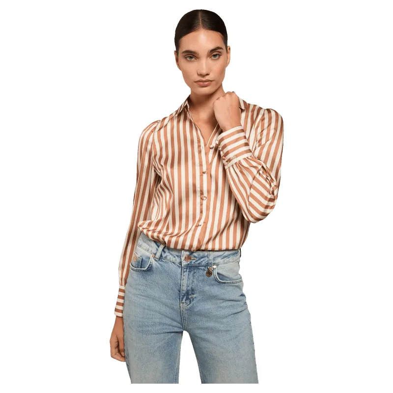 Holland Cooper Isla Satin Shirt made by Holland Cooper