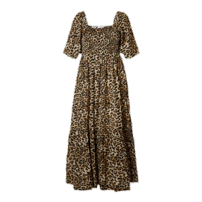 Selected Femme Dora Short Sleeve AOP Ankle Dress sold by Coes