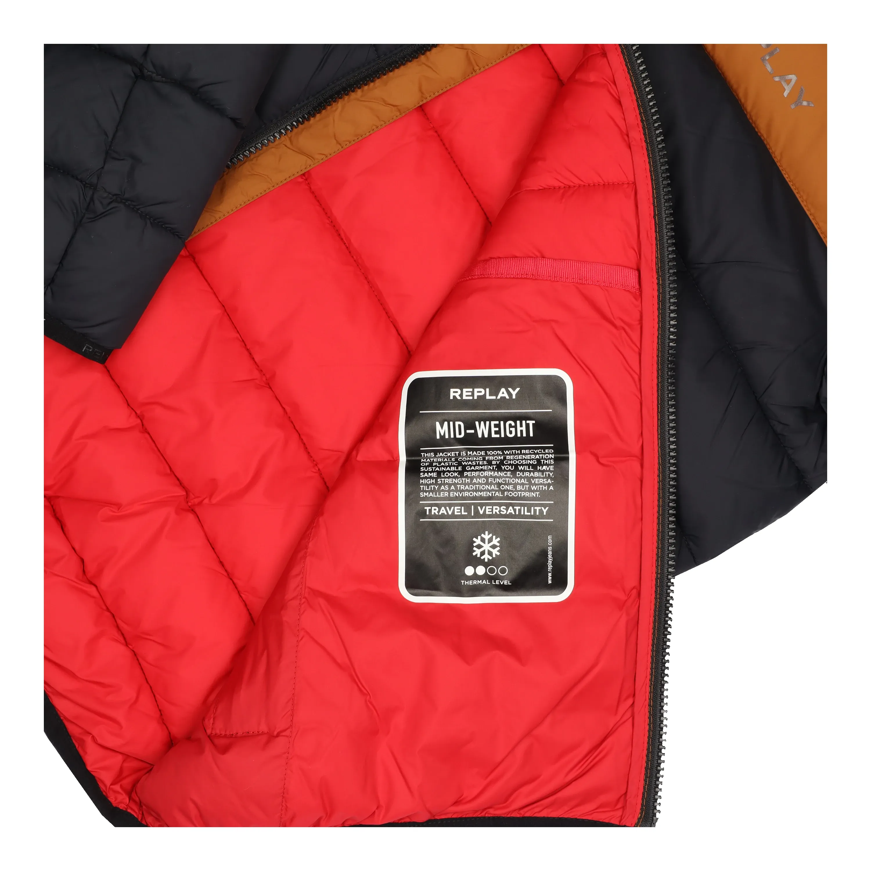 Replay Quilted Jacket sold by Coes product image thumbnail 3
