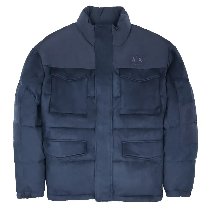 Armani Exchange Faux Suede Puffer Jacket made by Armani Exchange