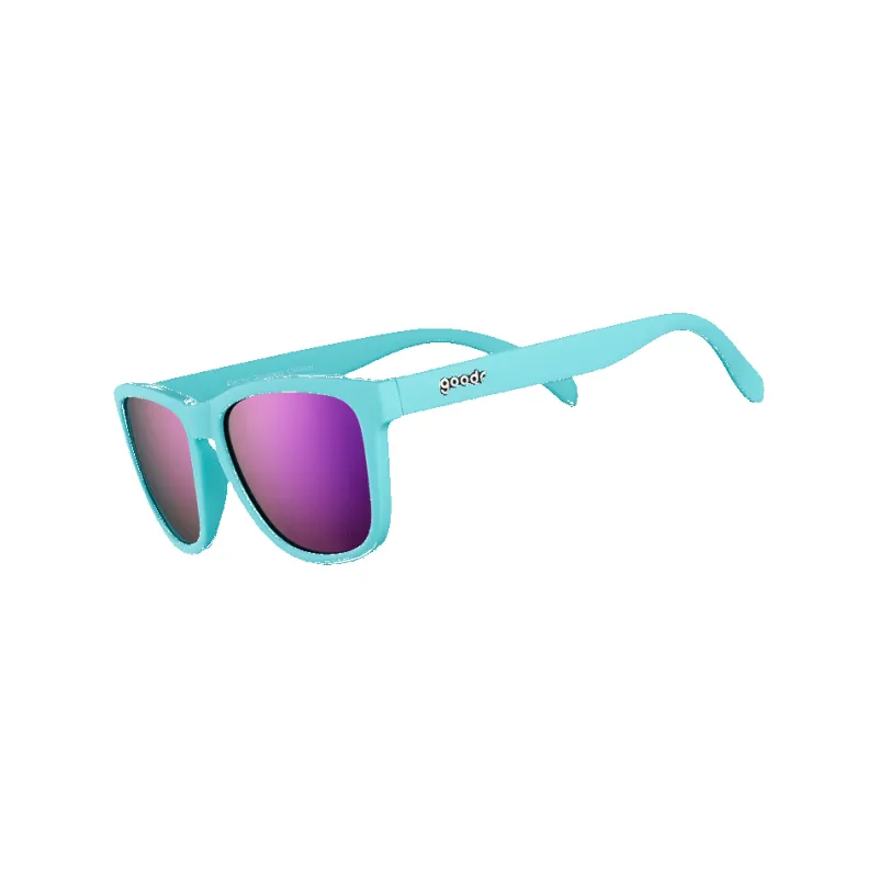goodr The OG Electric Dinotopia Carnival Sunglasses made by Goodr