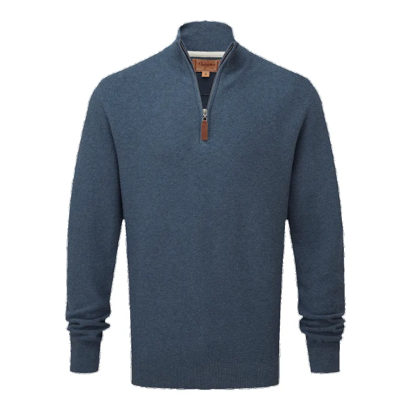 Schoffel Porthleven 1/4 Zip Jumper made by Coes