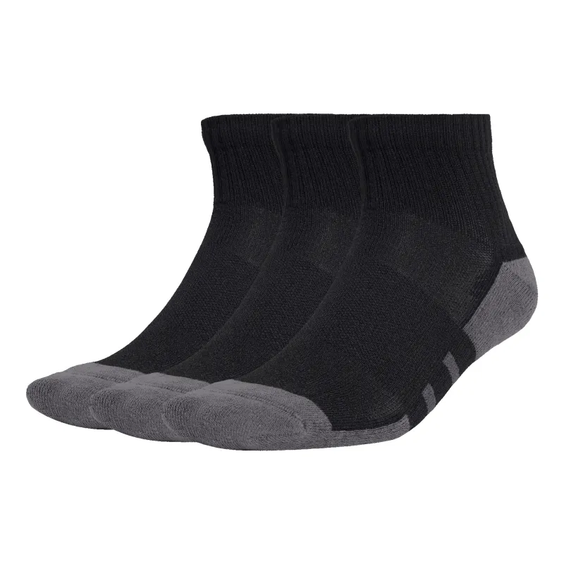 Adidas Essentials Climacool Quarter Socks 3 Pack sold by Coes
