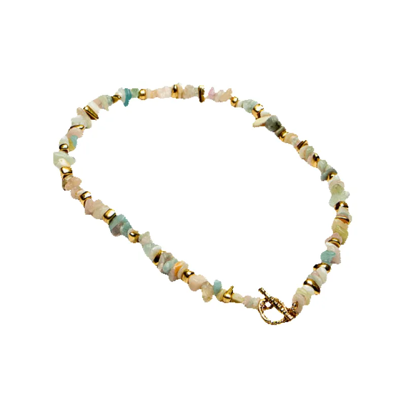 Eliza Gracious Short Shell Bead Necklace sold by Coes