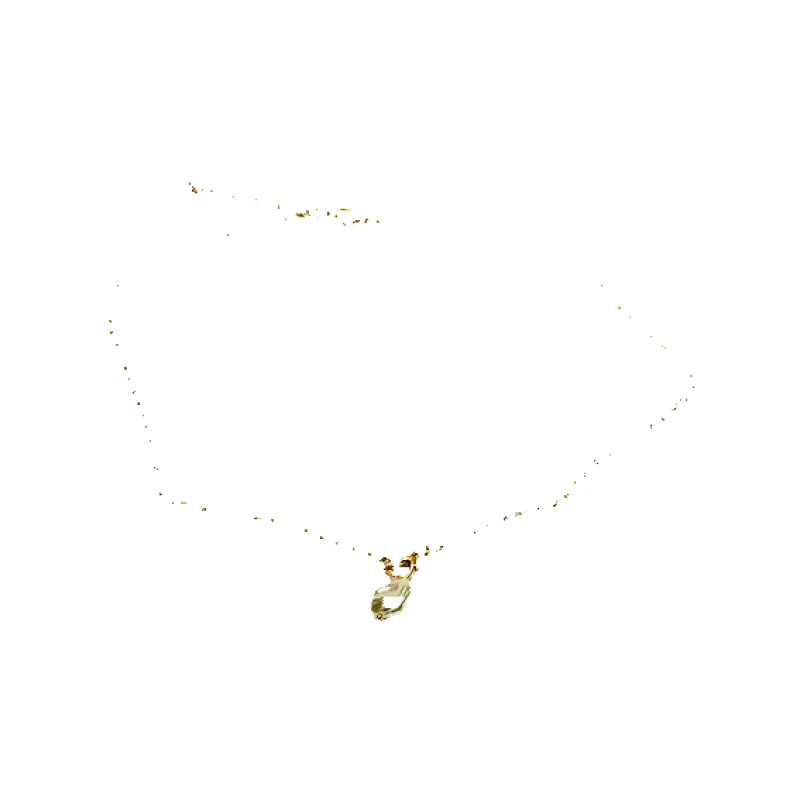 Eliza Gracious Simple Chain With Pearlised Bead Charm sold by Coes