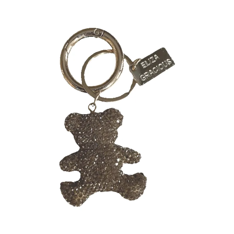 Eliza Gracious Crystal Teddy Bear Bag Charm/keyring made by Coes