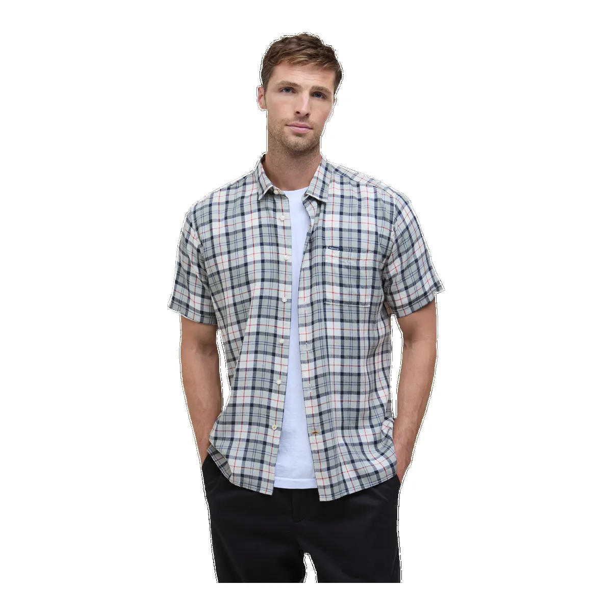 Barbour Midfield Tartan Summerfit Short Sleeve Shirt sold by Coes product image thumbnail 2
