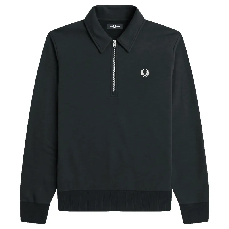 Fred Perry 1/4 Zip Collar Sweatshirt sold by Coes