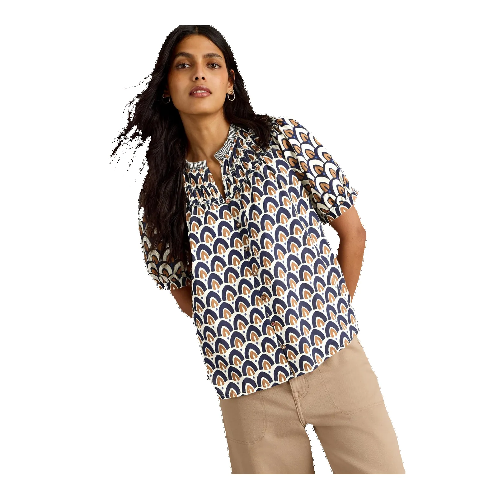 White Stuff Ariel Mix Print Top sold by Coes product image thumbnail 2
