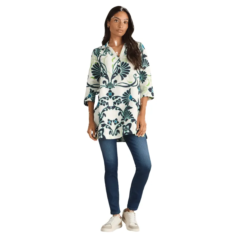 White Stuff Blake Linen Tunic sold by Coes