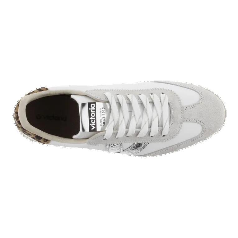 Victoria Berlin Ciclista Crackle Split Leather & Leopard Trainers sold by Coes product image thumbnail 4