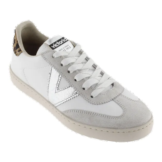 Victoria Berlin Ciclista Crackle Split Leather & Leopard Trainers sold by Coes product image thumbnail 2