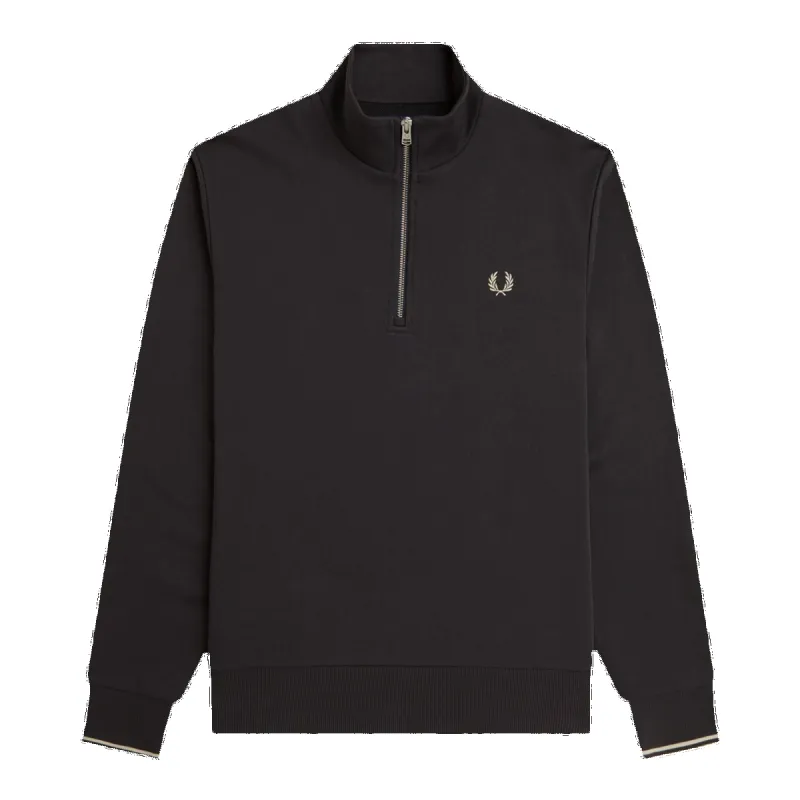 Fred Perry Half Zip Sweatshirt sold by Coes