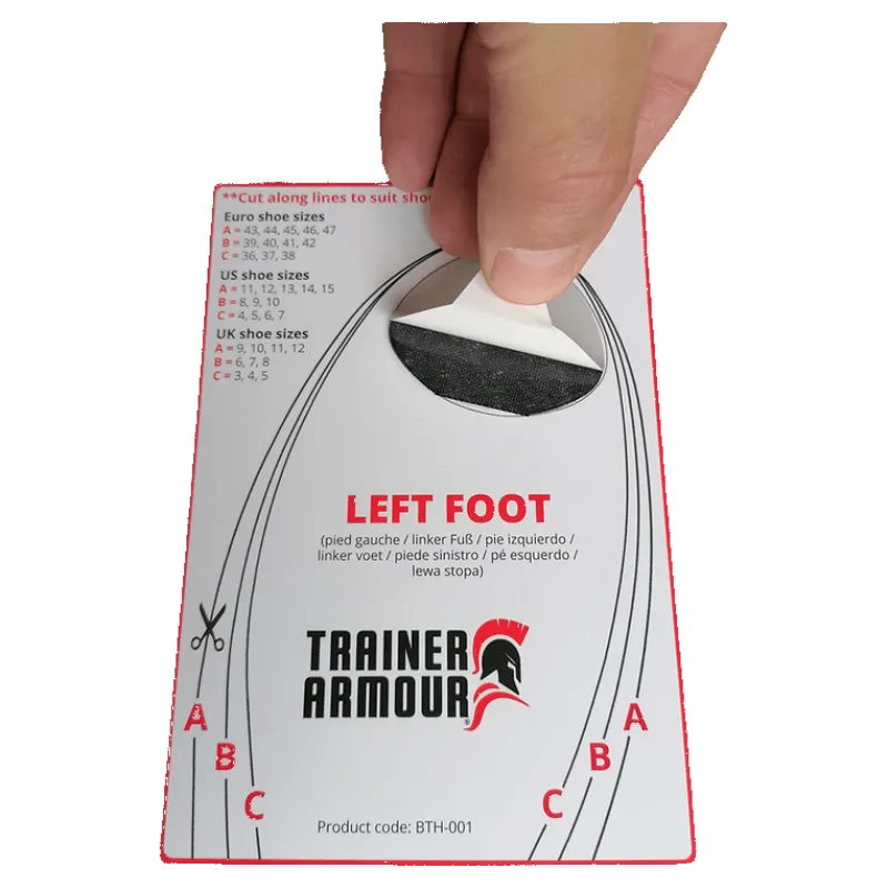 Trainer Armour Big Toe Hole Preventer sold by Coes