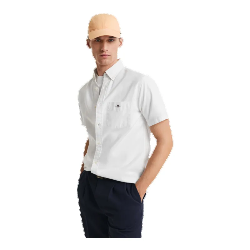 GANT Classic Oxford Short Sleeve Shirt sold by Coes