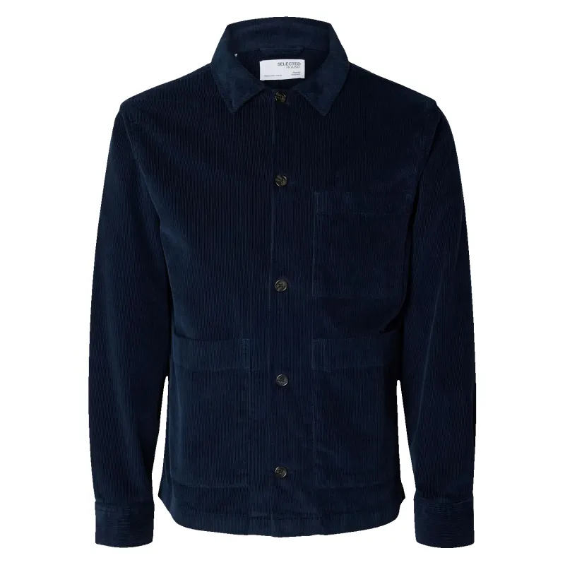 Selected Tony Corduroy Overshirt sold by Coes