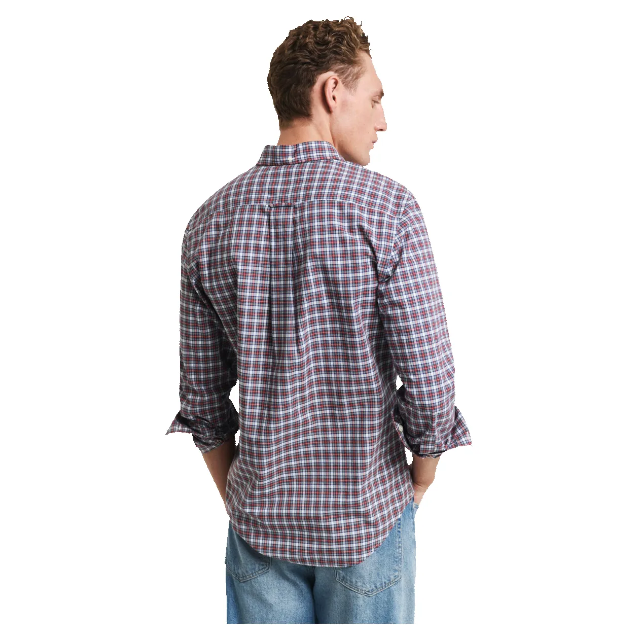 GANT Classic Tartan Poplin Shirt sold by Coes product image thumbnail 2