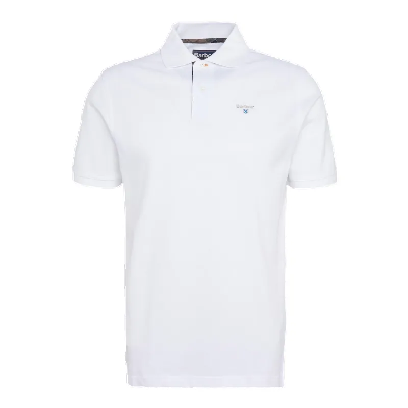 Barbour Tartan Pique Polo Shirt made by Barbour