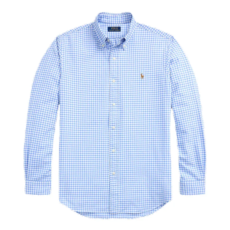 Polo Ralph Lauren Long Sleeve Gingham Oxford Shirt sold by Coes