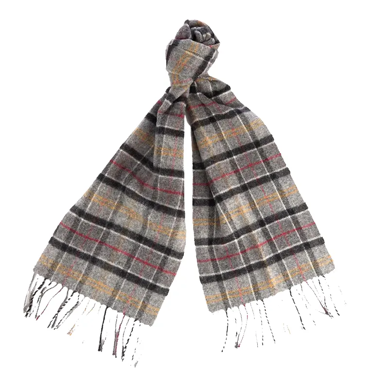 Barbour Tartan Lambswool Scarf in Modern sold by Coes