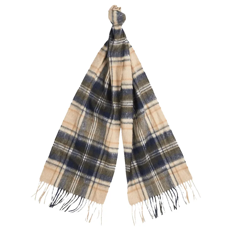 Barbour New Check Tartan Scarf sold by Coes