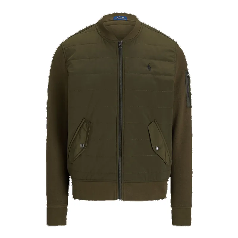 Polo Ralph Lauren Full Zip Hybrid Bomber Jacket made by Polo by Ralph Lauren