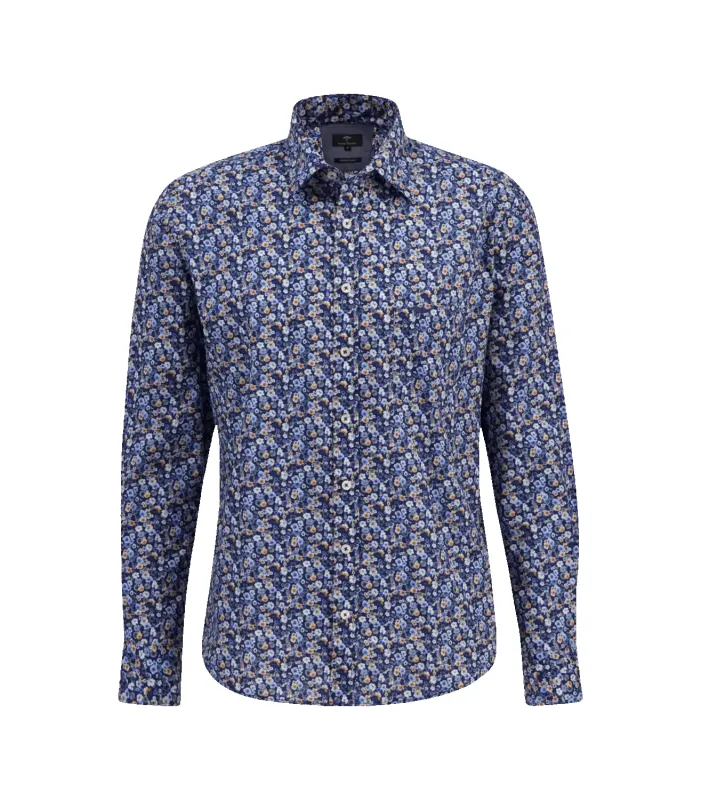 Fynch-Hatton Premium Print Floral Shirt sold by Coes