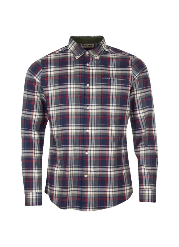 Barbour Crossfell Tailored Long Sleeve Shirt sold by Coes